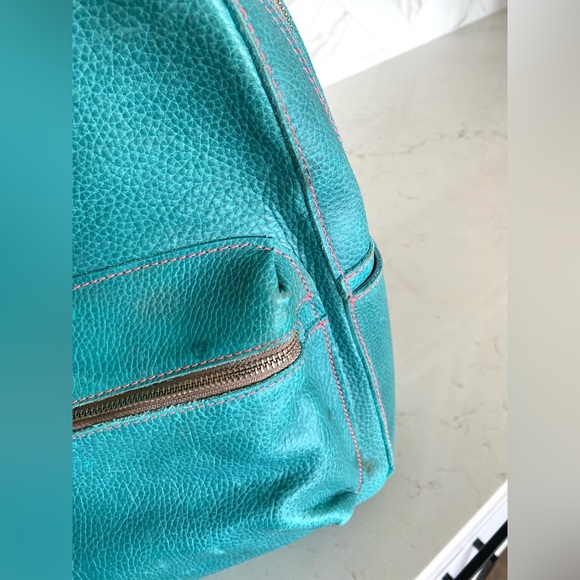 RETIRED * RARE Consuela Guadalupe Leather Convertible Backpack - Picture 8 of 16